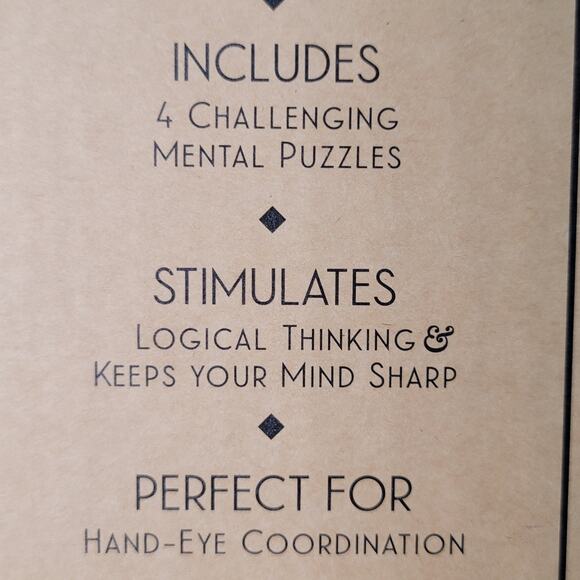 Studio Mercantile 4 Pk Mind Teaser Puzzles - NEW / SEALED - Picture 3 of 4